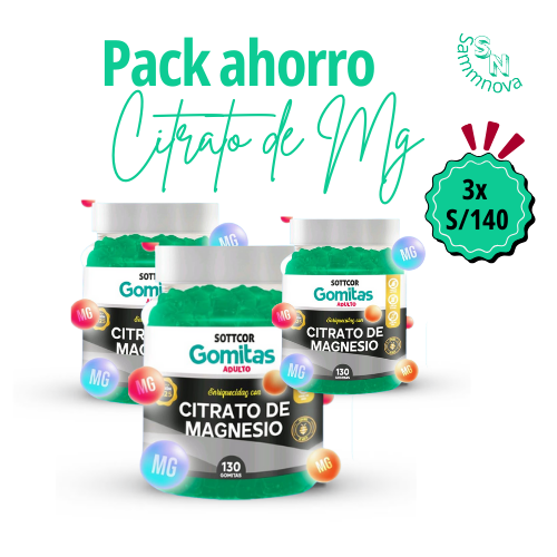 Gomitas Citrato de Magnesio