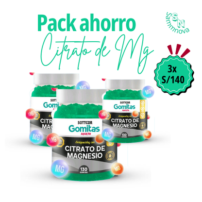 Gomitas Citrato de Magnesio